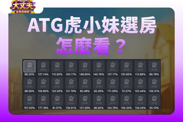 ATG虎小妹選房